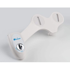 Single Nozzle Self-Cleaning Bidet, Non-Electric Mechanical Fresh Water Spray Toilet Seat Attachment