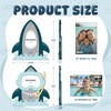 Shark Picture Frames 4x6, 2 Pack Ocean Room Decor for