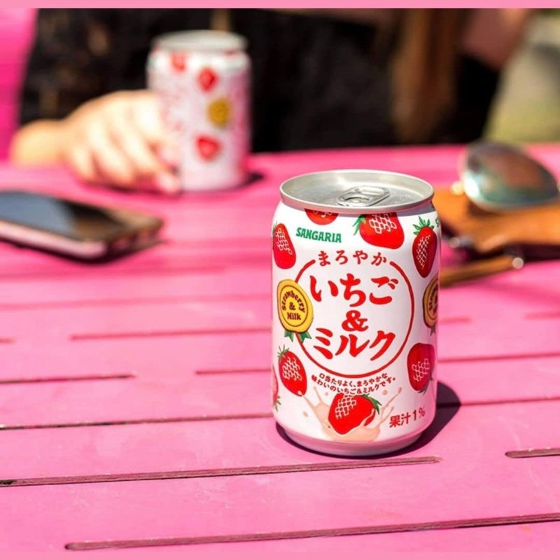 Sangaria Royal Milk Tea and Strawberry Milk | 6 pack