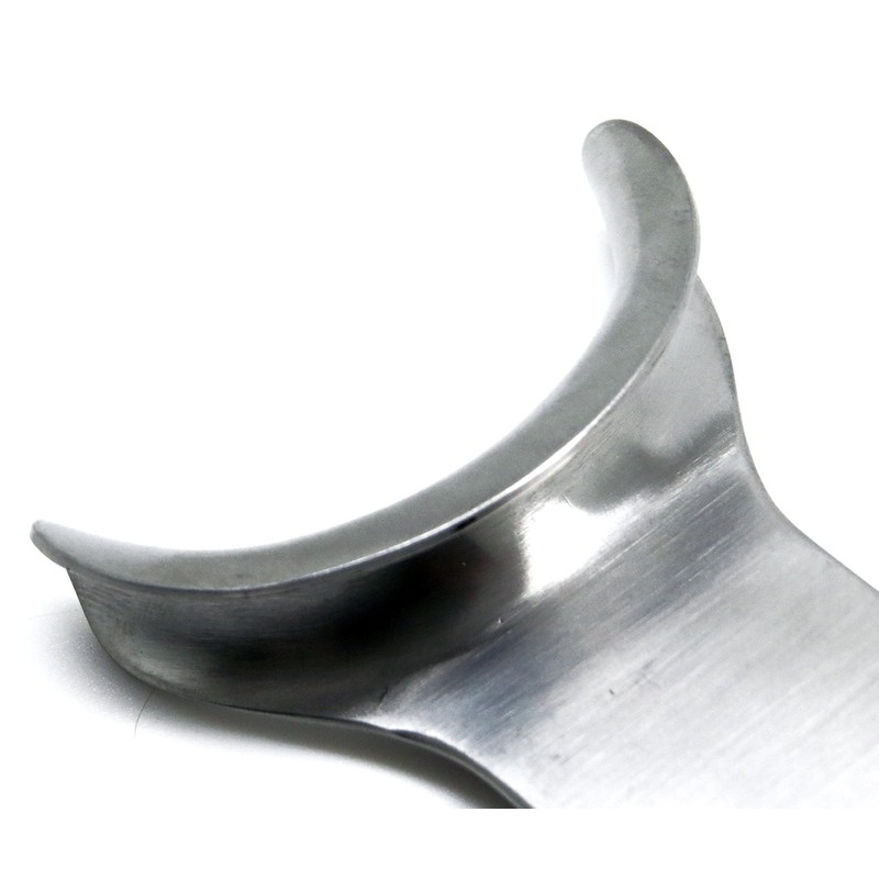 Dental Cheek Retractor 4.5" Surgical Orthodontics Double Sided Stainless Steel