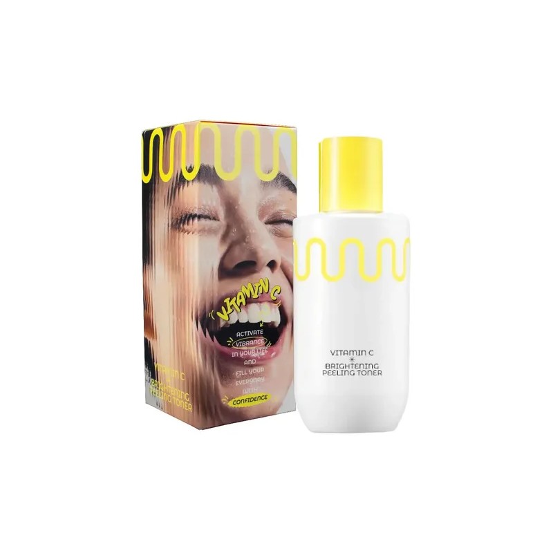 Tónico Exfoliante Con Vitamina C De Commonlabs 200 Ml Día/noche