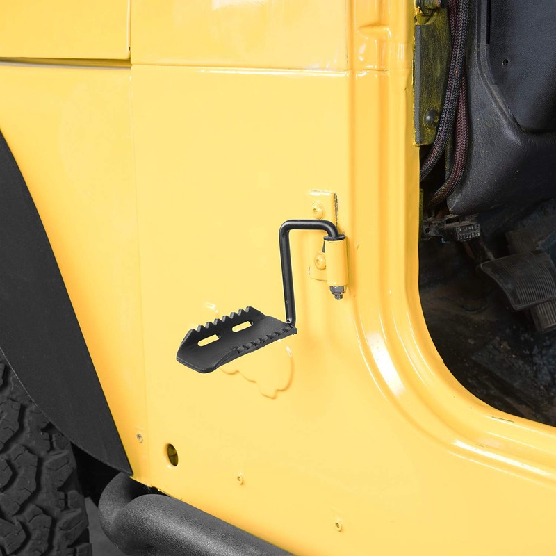 Hooke Road Wrangler - Reposapiés para puerta compatible con Jeep