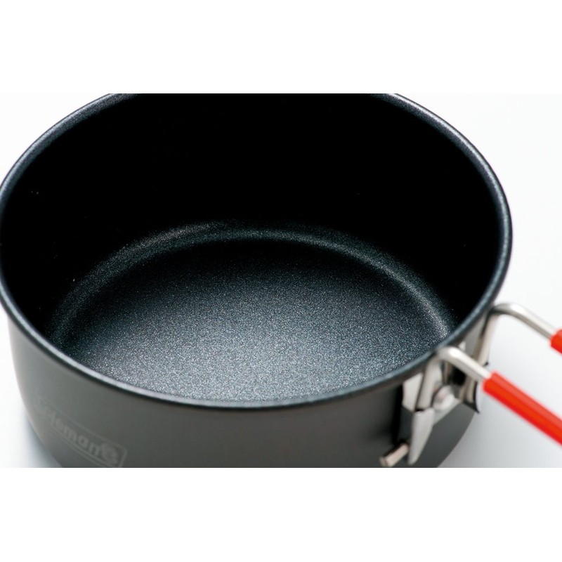 Coleman 2000012957 Pack-Away Solo Cooker Set, 1-Person, Aluminum, Camping, Outdoor,