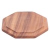 Tea Plate Natural Wood Environmental Protection Uniform Texture Odorless Serving