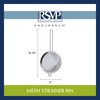 RSVP International Endurance Kitchen Collection, Stainless Steel Fine Mesh Conical