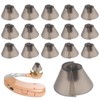 16pcs Hearing Aid Domes Compatible with Resound, Silicone Hearing Aid