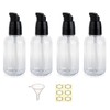Apstaqeoo 4Pcs 80Ml Empty Lotion Pump Bottle Dispenser for Toiletries