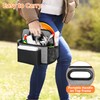 HODRANT Camping Utensil Bag, Paper Plate Storage Bag with 4
