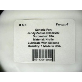 R & S  O-ring R&S 430J / Zodiac Jandy R0480200 Lid Oring ( FloPro FHPM Series Pump