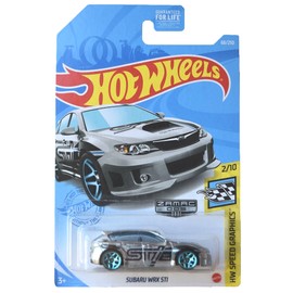 Hot Wheels Zamac Subaru WRX STI, HW Speed Graphics 2/10