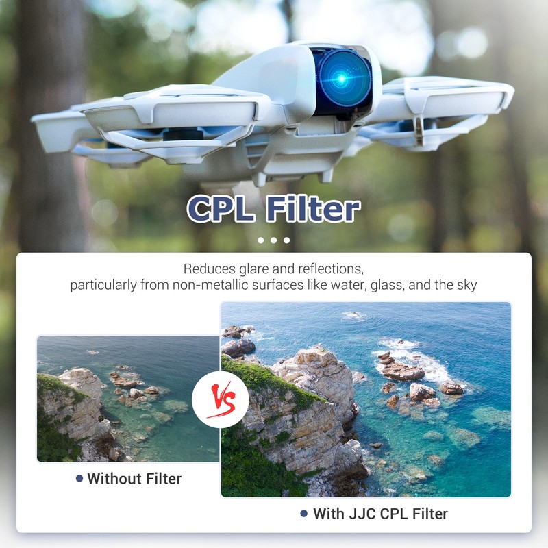 JJC CPL Polarising Filter Compatible with DJI NEO, Multi Coated