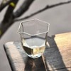 Gaolinci Hexagonal Clear Borosilicate Glass Tea Sharing Cup, Kungfu Tea