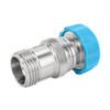 Camco Flow Stainless-Steel Regulator, Protects RV Plumbing High Pressure Water,