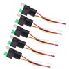 5Pcs Automotive Relay 12V DC 30A 4 Pin 4 Wire