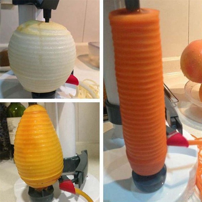 Paramount City Electric Potato Peeler, Automatic Rotating Apple Peelers Potato