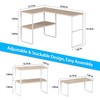 Golener Countertop Organizer Corner Shelf, 2 Tier Adjustable Stackable Corner