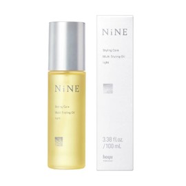 hoyu NiNE Multi-Styling Oil, Light 3.4 fl oz (100 ml), Hair Oil