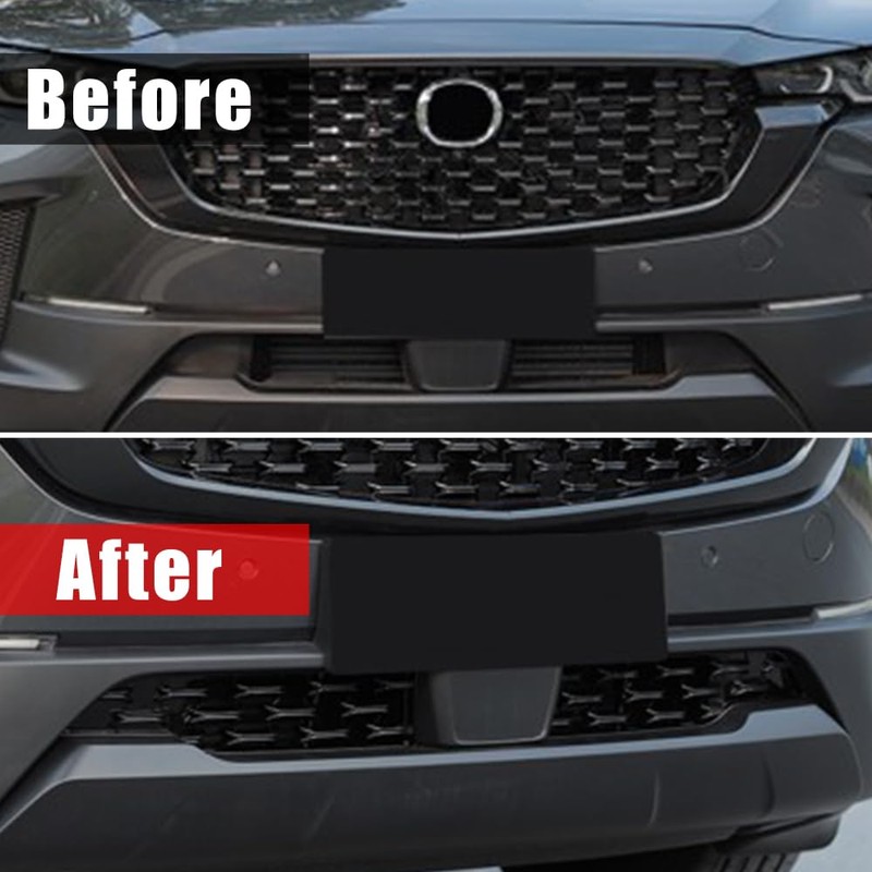 Sporacingrts Front Grill Mesh Inserts - Premium Exterior Accessories Compatible
