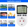 KBIBCK Digital Temperature Controller Sockets, Temperature Controller Socket, Socket Thermostat