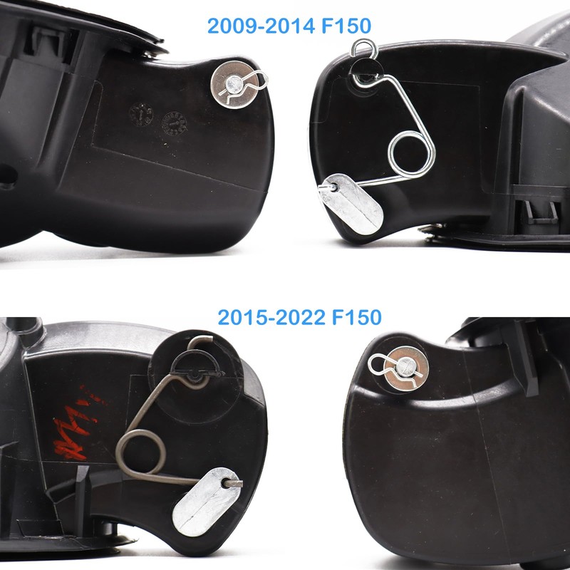 Fuel Door Permanent Repair Hinge Latch Kit for 2009-2020 F150,