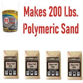 ConSANDtrate Polymeric Sand Concentrate P2 (Portland & Polymer). 10 lb Bag Makes 200 lbs of Polymeric Sand. Water-Activated for Paver Joints