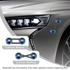 KVAEY Bumper Quick Release, JDM Front Rear Bumper Fasteners with