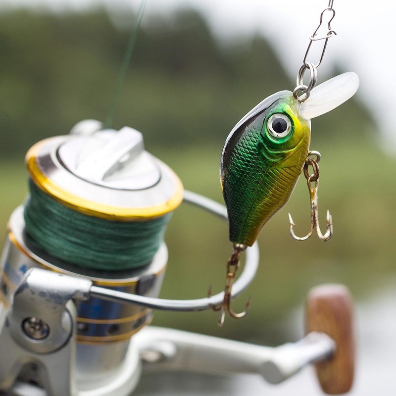 PATIKIL Fishing Lure 3D Eyes 10mm, 100Pcs Waterproof Artificial Fish
