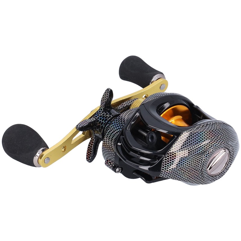 PRO BEROS Baitcasting Reel 18+1BB 7.2:1 Gear Ratio Magnetic Brake