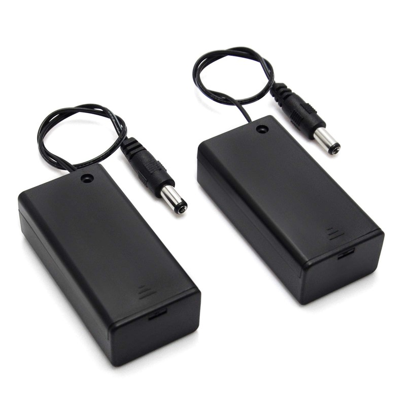Gikfun 9v Battery Holder with ON/Off Switch for Arduino (Pack