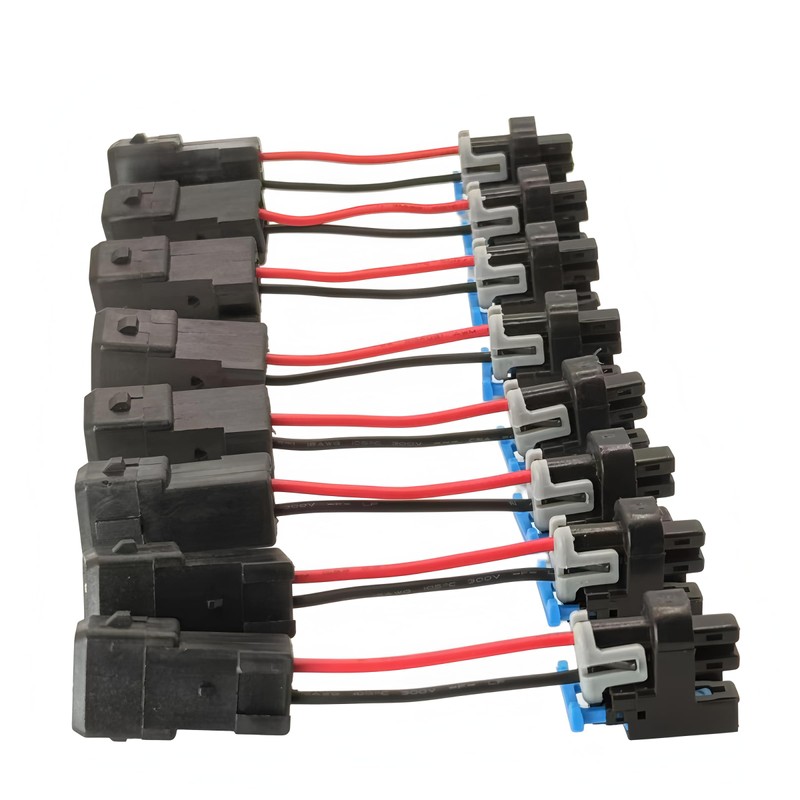 Fuel Injector Adapter EV1 Harness to Mini-Delphi/Multec 2, Replace 17113553
