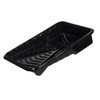 9" Black Disposable Plastic Paint Tray - Pack of (50)