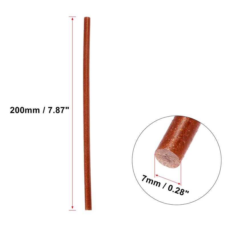 X AUTOHAUX 24pcs 7 x 200mm EVA Bling Paintless Dent
