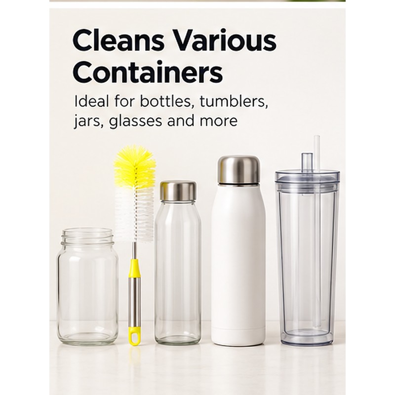 Flexible Bottle Cleaning Brush for Cups and Narrow Containers –