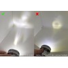 Ruiandsion White P13.5S LED Flashlight Bulb, 6-40V Universal Upgrade (6V/9V/12V/18V/19.2V/24V)