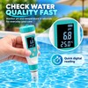 7-in-1 Digital Pool Water Tester – Professional pH, Chlorine, ORP,