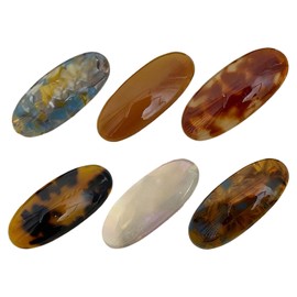 Pack of 6 Hair Clips For Women, French Hair Clips For Women, Oval Hair Clips For Women, Fashionable Decorative Hair Clips, Party Hair Clips For Girls