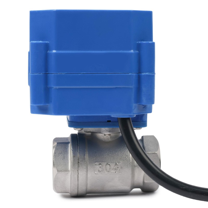 U.S. Solid 1/2" Motorized Ball Valve with US Plug 110VAC