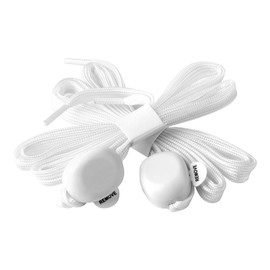 KINMINGZHU Shoelaces Light Up Laces, 3 Modes 7 Colors Flashing Colorful Shoestrings for Night Party(White)