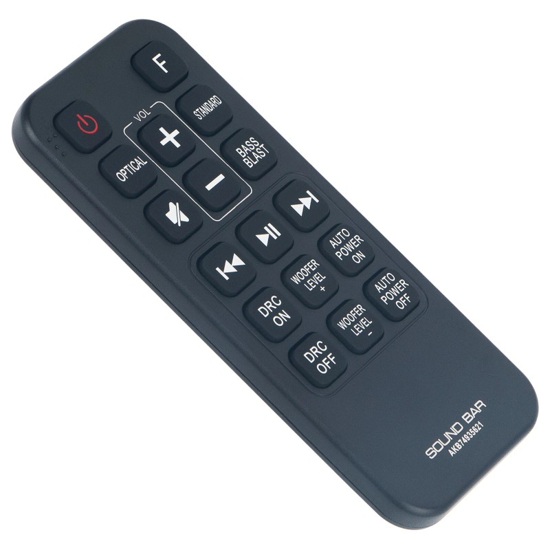 For LG AKB74935621 Replace Remote for LG Sound Bar SJ2