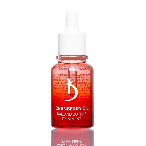 K odi Professional Cuticle Oil Cranberry Cuticle Oil - Nail Oil Natural Oil Rich in Vitamins and Nutrients Hydrates, Protects and Regenerates Cuticles 30 ml