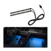 Sylvil Car LED Strip Light, 24 LEDs RGB Neon Interior