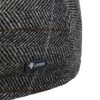 Lipodo Men's Flatcap with Checked Pattern, Lined Wool, Size 49