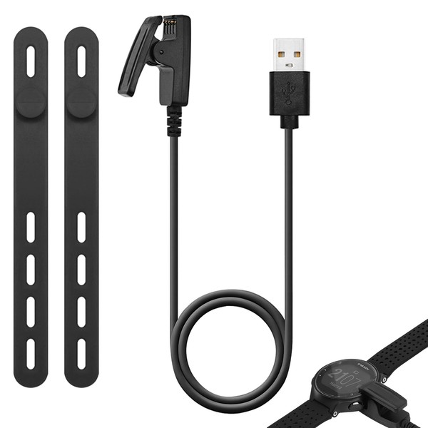 Nouiseuns Charger for Garmin Watch – USB Charging Cable Compatible