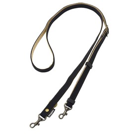 [HIGHCAMP] High Camp 2-Way Neck Strap, Canvas (Hump), Black, Cross-body Shoulder Strap, Approx. 27.6 - 51.2 inches (70 - 130 cm), Adjustable Length, Smartphone & Cell Phone, Drop Prevention, Neck