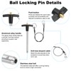 PATIKIL T Handle Lock Pins 5/16 x 3.15" (8 x
