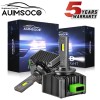 AUIMSOCO 2pcs D3S D3R LED Headlight Bulbs 240W 6500K Super