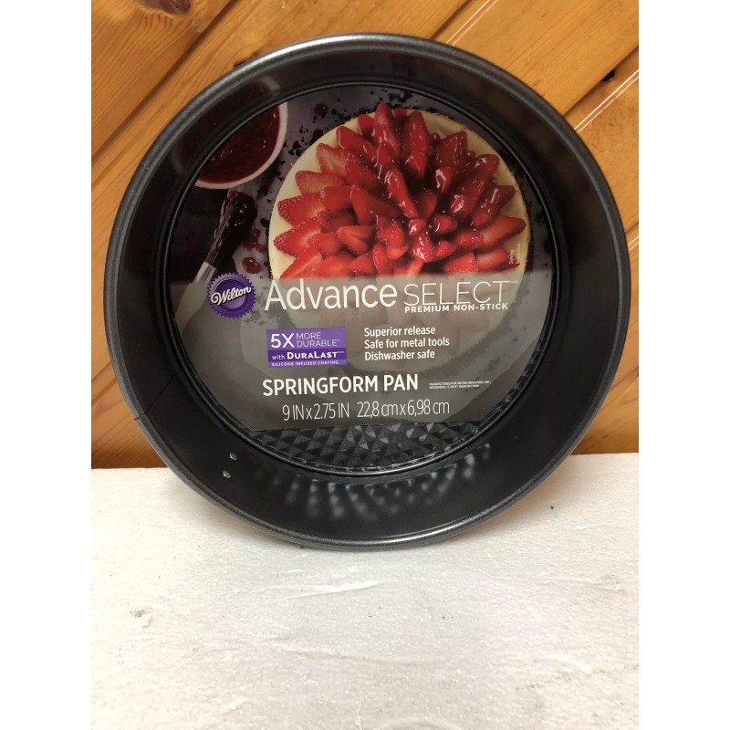Wilton Advance Select Premium Nonstick 9in Springform Pan New