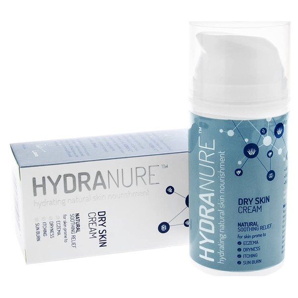 HydraNure Natural Organic Eczema Treatment for Babies 3.4fl oz/100ml - Heals, Soothes & Protects the Skin - Best Remedy for Baby Eczema, Dry Skin, Itchiness, Adult Eczema, Psoriasis, Rosacea, Sunburn.