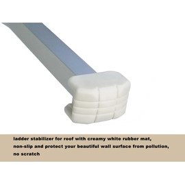 Lusheer Ladder Stabilizer Accessory for Roof Gutter, Wing Span/Wall Ladder Standoff, Heavy Duty Extension Ladder Stabilizer, Easy Use, 375 lbs Weight Rating