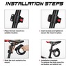 Byking Bike Lock Cable, Combination Bicycle Lock 5 Digit 1.2m